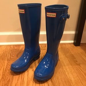 Blue Hunter Rainboots